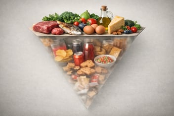 la nueva piramide alimenticia