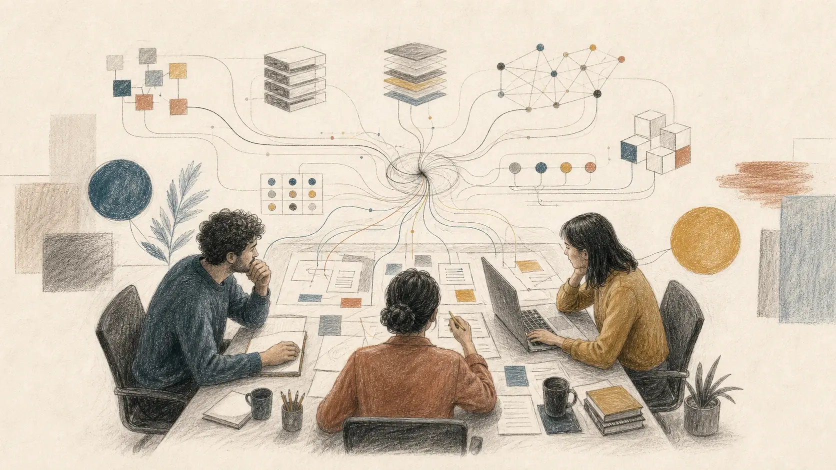 Equipo pequeño utiliza Claude Code para coordinar desarrollo y operaciones con inteligencia artificial